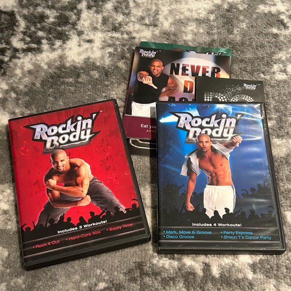 Fitness Pack - Abs Diet Books, Jillian Michaels/Shaun T. Workout DVDs - Picture 5 of 6